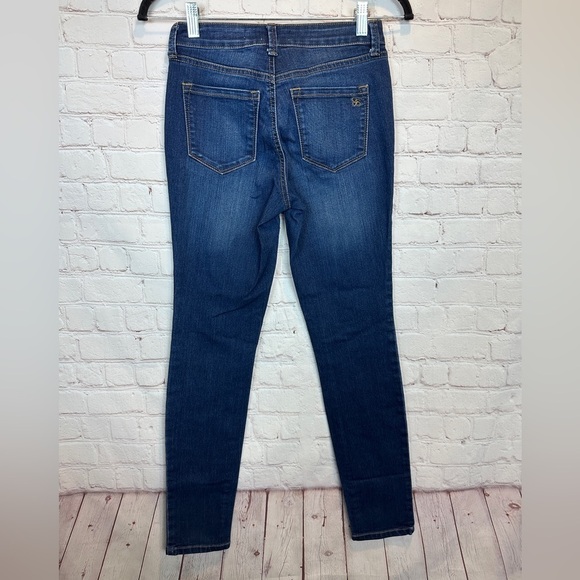 Jessica Simpson Jeans Women's Size 26 Blue Uptown High Rise Skinny Denim Stretch - Picture 3 of 5
